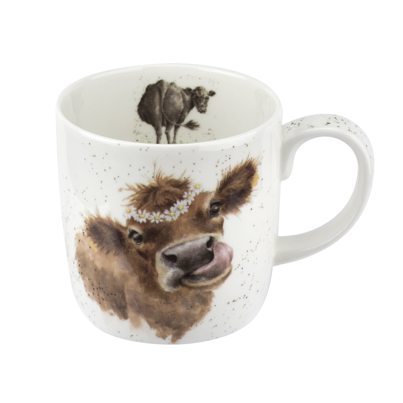 Wrendale Designs Mooo 14 fl.oz. Mug, Cow image number null